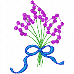 Flowers Embroidery Design 10